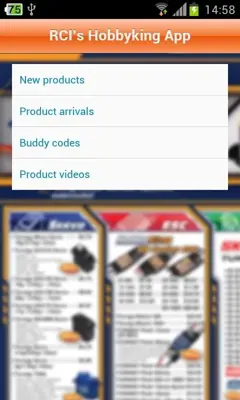 RCI's Hobbyking App android App screenshot 4